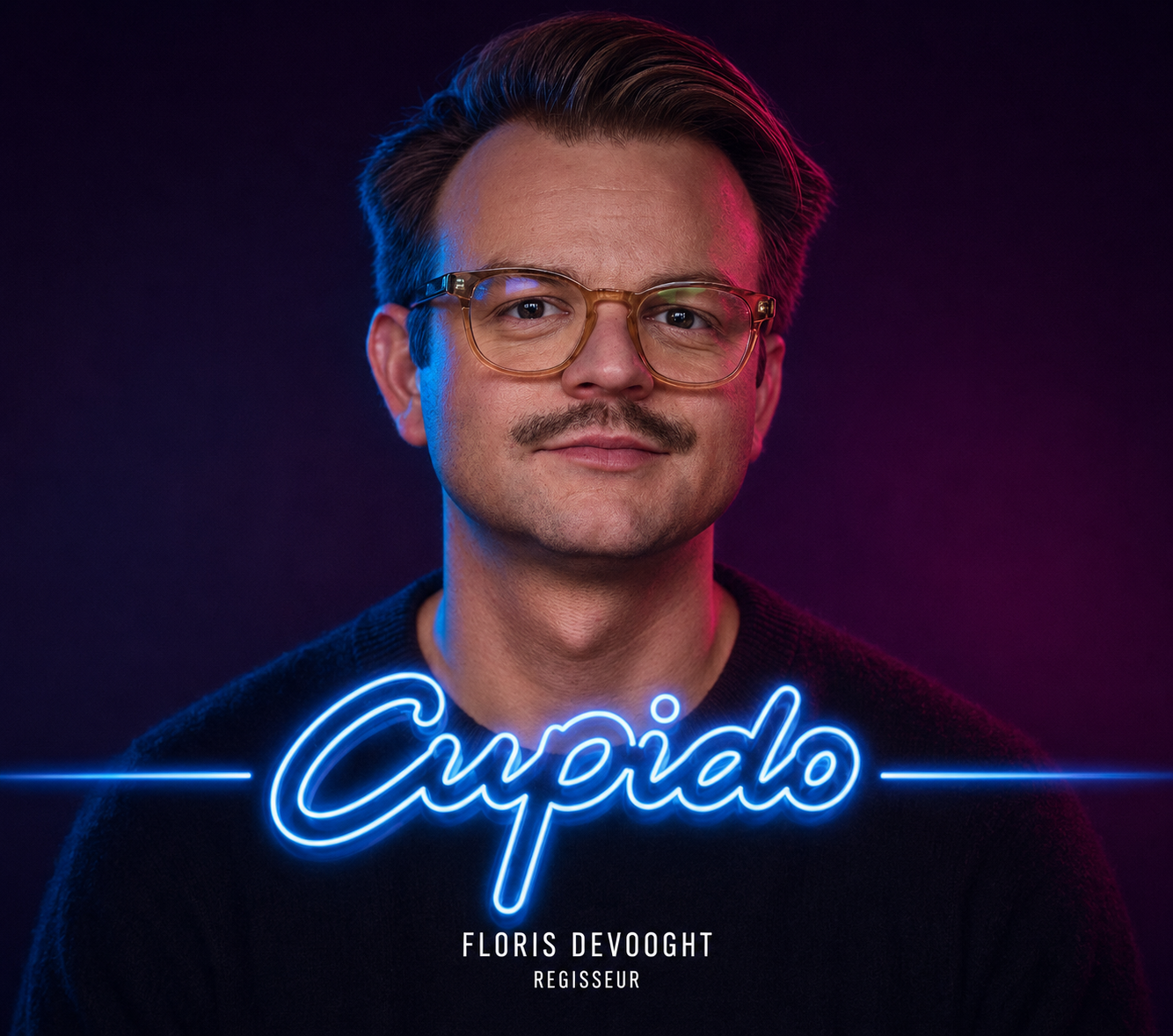 De nieuwe feelgoodmusical CUPIDO wordt geregisseerd door Floris Devooght - bekend van onder andere Lichtgevoelig, De Vader, Pocahontas en talrijke andere musicals.