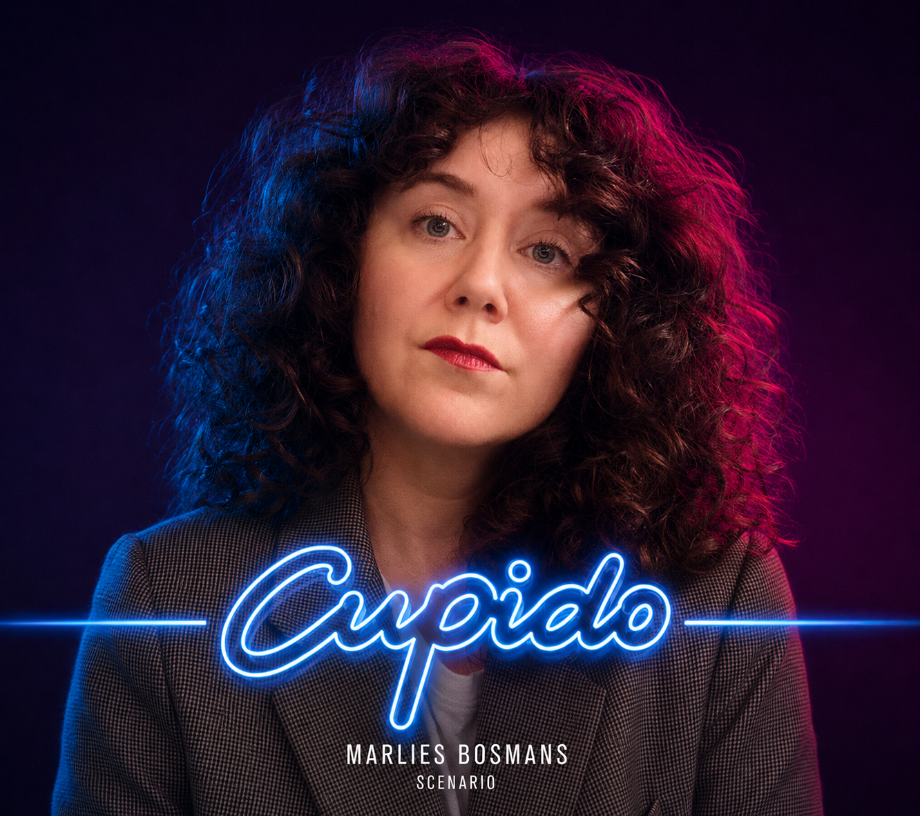 Het heerlijke komische scenario van CUPIDO werd geschreven door Marlies Bosmans