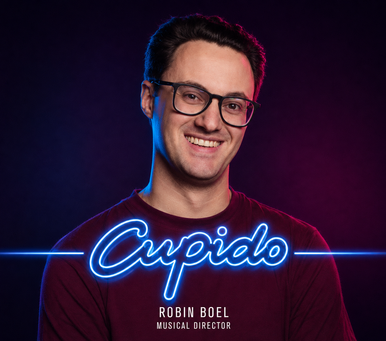 De live band van CUPIDO staat onder leiding van Robin Boel