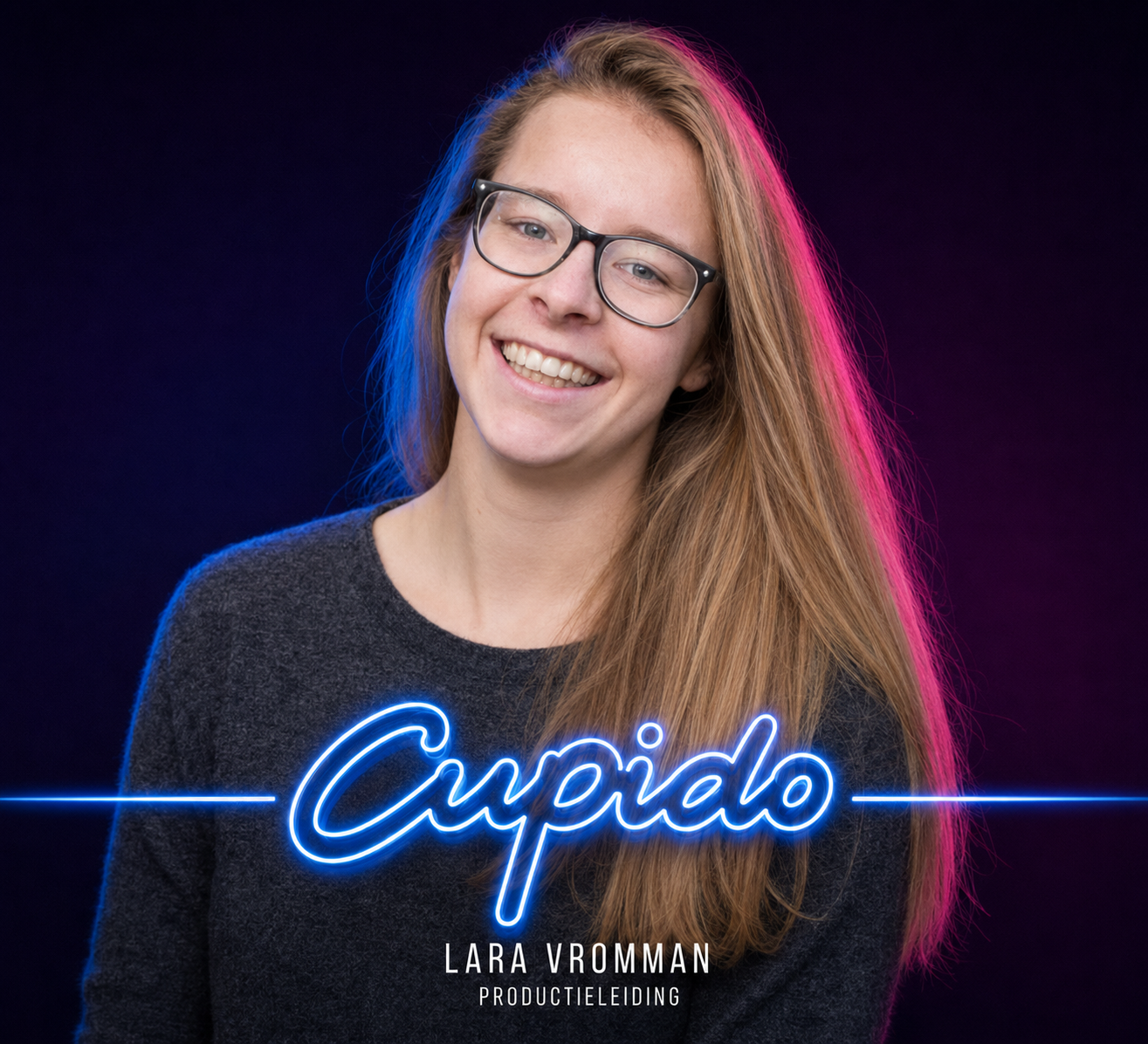 Lara Vromman is productieleiding bij CUPIDO - de nieuwe feelgood musical.